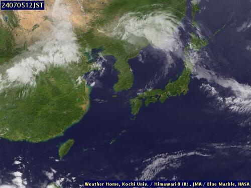 Satellite - Sea of Japan - Fr, 05 Jul, 06:00 BST
