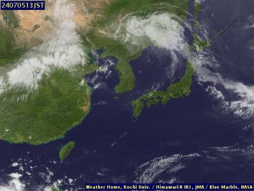 Satellite - Philippine Sea (Centr.) - Fr, 05 Jul, 07:00 BST