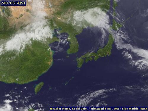 Satellite - Sea of Japan - Fr, 05 Jul, 08:00 BST