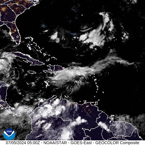 Satellite - Puerto Rico - Fr, 05 Jul, 07:00 BST