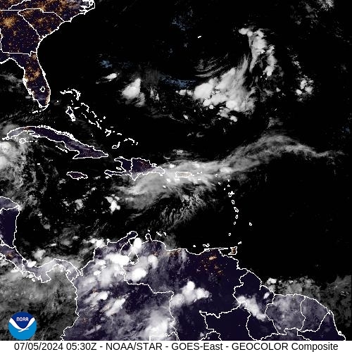 Satellite - Lesser Antilles - Fr, 05 Jul, 07:30 BST