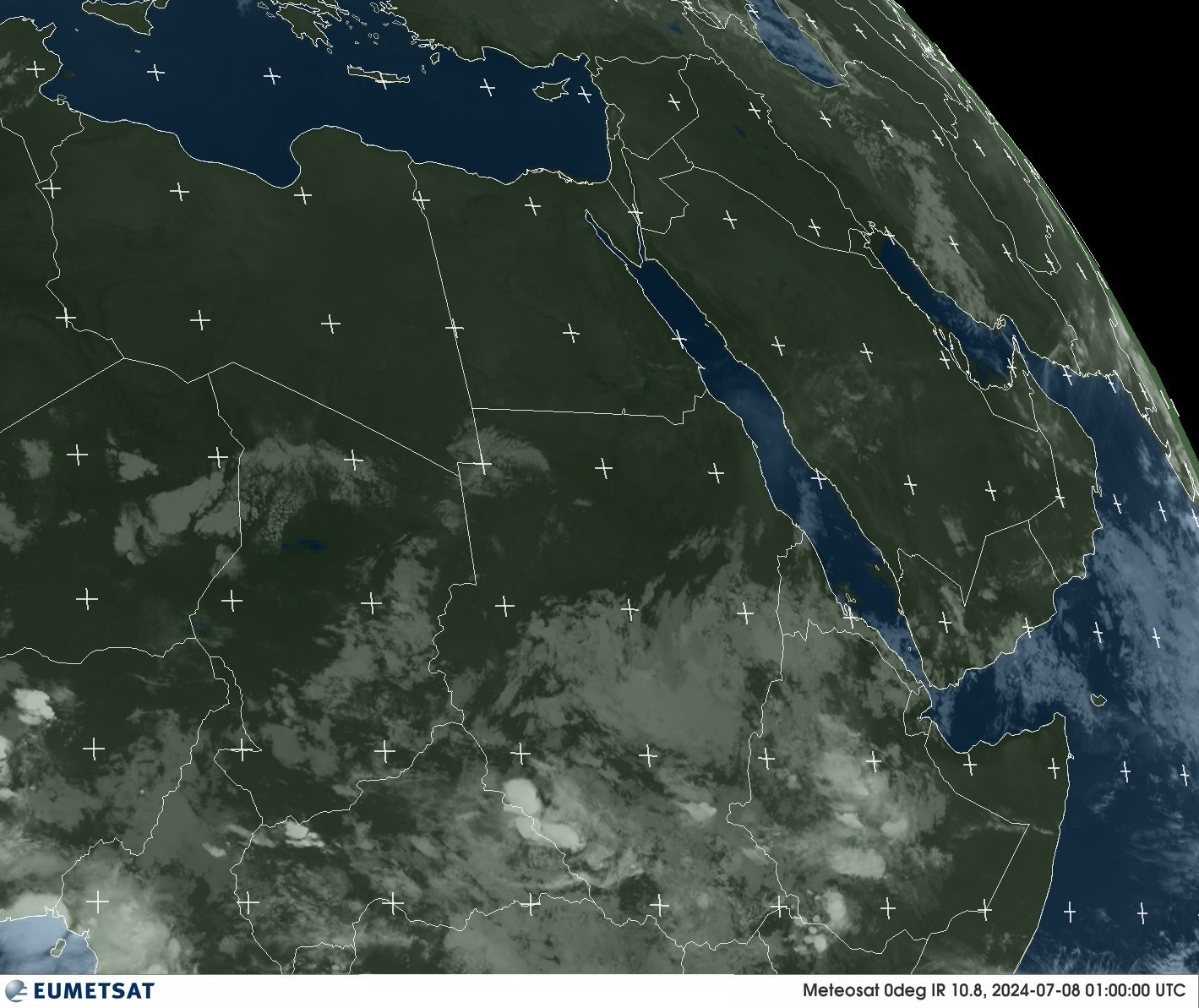 Satellite - Arabian Sea (East) - Mo, 08 Jul, 03:00 BST