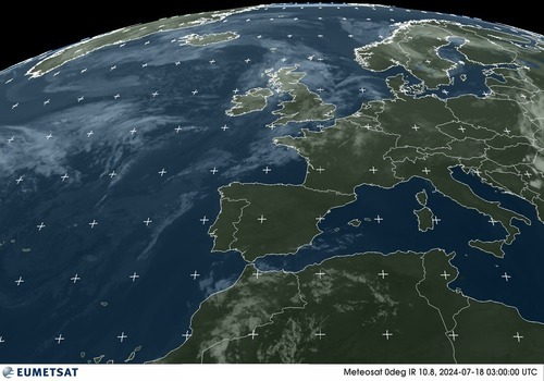 Satellite - Belgian Coast - Th, 18 Jul, 05:00 BST