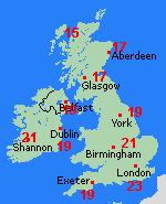 Forecast Thu Sep 24 United Kingdom