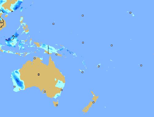 Precipitation (3 h) CookIslands!